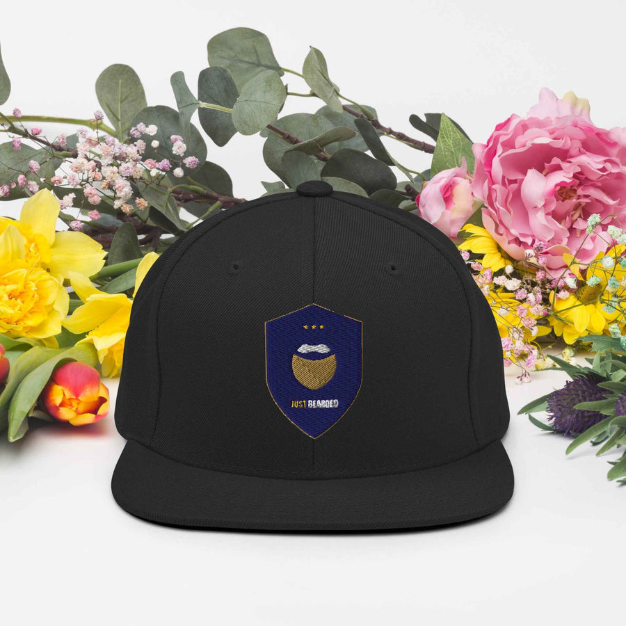 Just Bearded Snapback Hat