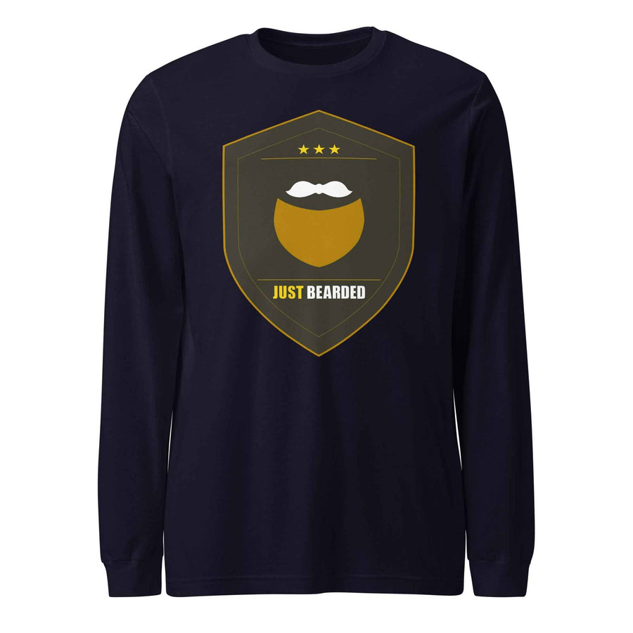 Just Bearded Long Sleeve Tee
